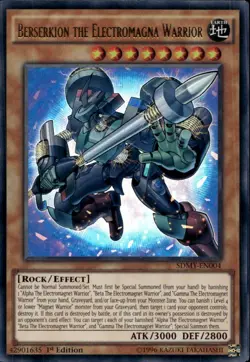 Berserkion the Electromagna Warrior 1st Ed Ultra SDMY-EN004 Yu-Gi-Oh! - Image 1