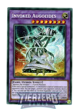 Yugioh MP21-EN064 Invoked Augoeides Secret Rare 1st Edition - Image 1
