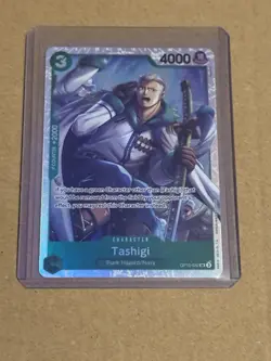 One Piece Royal Blood #OP10-032 Super Rare Foil TCG Tashigi - Image 1