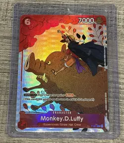 2023 One Piece Promos Monkey D. Luffy Gift Collection Promo #P-001 - Image 1