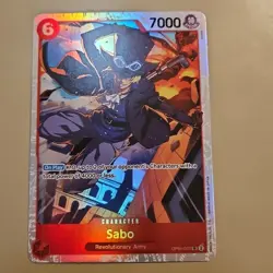 One Piece Sabo (007) (OP05-007/258) OP05 Awakening of the New Era NM FOIL TCG - Image 1