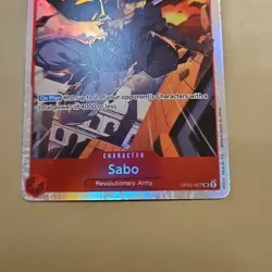 One Piece Sabo (007) (OP05-007/258) OP05 Awakening of the New Era NM FOIL TCG - Image 5
