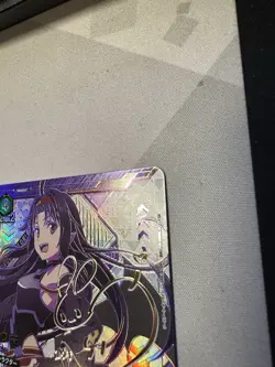 Signed Union Arena Sword Art Online UA15BT-1-081 SR 2 Star Yuuki - Image 4