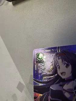 Signed Union Arena Sword Art Online UA15BT-1-081 SR 2 Star Yuuki - Image 5