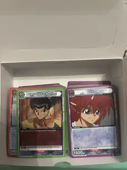 Union Arena Yu Yu Hakusho Lot With 3 Boxes Full of Common/Uncommons/Rare - Image 2