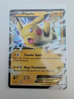 Pikachu EX XY174 Black Star Promo 2016 Holo Pokemon Card TCG - Image 1