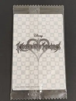 Kingdom Hearts Wafer card Visual Sealed 1st 2019 Riku Kairi wafer Japanese eb212 - Image 2