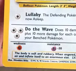 Wigglytuff 19/130 2nd Base Set Holo Pokemon Card - Image 4