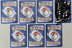 Vintage Pokemon TCG Jungle 1st Edition WoTC Lot - 6 Cards - Image 2