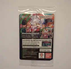 One Piece Monkey D Luffy US Voyage College Basketball Promo Card (Mint - Sealed) - Image 2