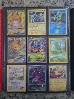 Pokemon Binder Collection Big Lot Different Eras / Digimon (9) / 80+ Cards - Image 1