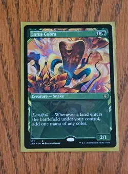 Lotus Cobra (Showcase) #307 Zendikar Rising Regular NM - Image 1