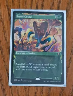 Lotus Cobra (Showcase) #307 Zendikar Rising Regular NM - Image 2