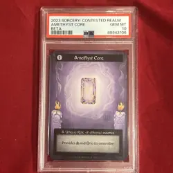 2023 SORCERY: CONTESTED REALM AMETHYST CORE BETA PSA 10 - Image 5