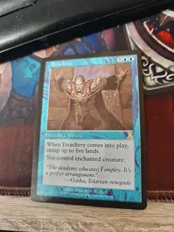 Treachery, NM MTG Magic the Gathering Urza's Destiny - Image 1