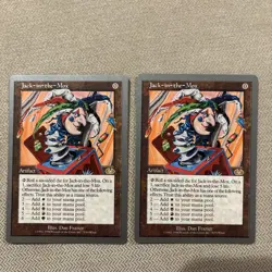Magic The Gathering - Unglued - 2x Jack-in-the -Mox - Very Good Condition - Image 1