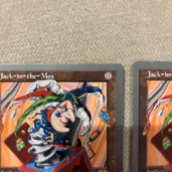 Magic The Gathering - Unglued - 2x Jack-in-the -Mox - Very Good Condition - Image 5