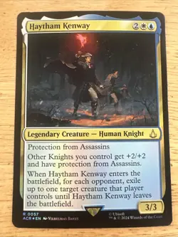 x1 Haytham Kenway - Foil R MTG Universes Beyond: Assassin's Creed M/NM, English - Image 1