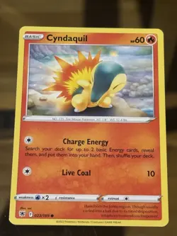 Cyndaquil - 023/189 - Common Pokemon Card - Image 1