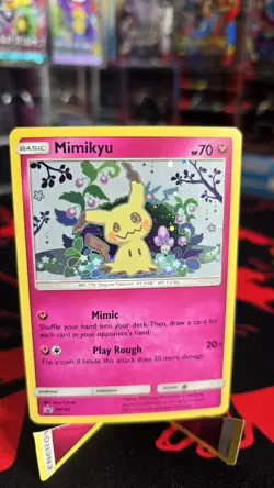 Mimikyu SM163 Pokemon Black Star Promo Holo NM or Better - Image 1