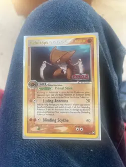 Pokemon TCG Card 2007 Power Keepers stamp - Kabutops 10/108 Reverse Holo - Image 2