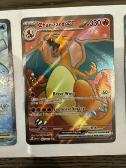 Pokemon 151 Full Art Ultra Rare Charizard Ex Blastoise Ex Venusaur Ex ALL MINT - Image 3