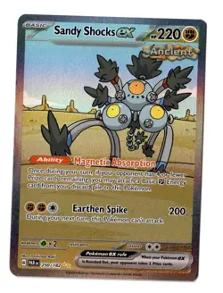 Pokemon EX Paradox Rift Sandy Shocks EX 250/182 NM - Image 1
