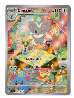 Pokemon EN Temporal Forces Cinccino 183/162 LP-NM - Image 1