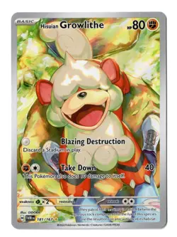 Pokemon EN Twilight Masquerade Growlithe 181/167 NM-MT - Image 1