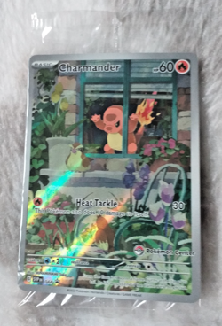 *SEALED* PKC Charmander 044 Pokemon Center Stamped Obsidian Flames ETB Promo NM - Image 1
