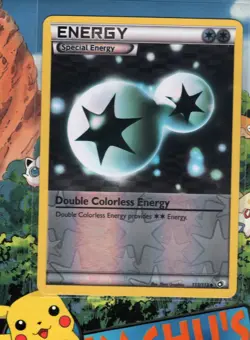 Pokemon TCG Double Colorless Eenergy Legendary Treasures 113/113 Reverse Holo NM - Image 1