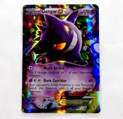 Pokemon TCG Gengar EX 34/119 XY Phantom Forces Holo Ultra Rare NM - Image 3