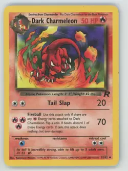 Dark Charmeleon - 32/82 Team Rocket - Pokemon TCG - 2000 - Image 1