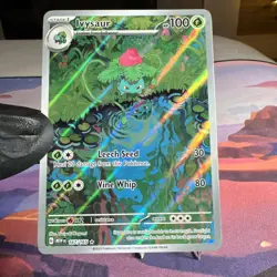 Pokemon TCG Ivysaur Scarlet & Violet 151 IR #167/165 Near Mint/Mint! - Image 3