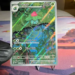Pokemon TCG Ivysaur Scarlet & Violet 151 IR #167/165 Near Mint/Mint! - Image 4