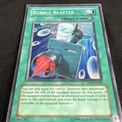 Yugioh Bubble Blaster DP1-EN023 Super Rare LP - Image 3