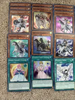 Yugioh Valkyrie Deck Core Cards - Image 2