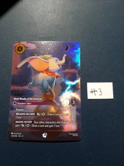 Dumbo Ninth Wonder of the Universe 228/204 Fabled Enchanted Disney Lorcana #3 - Image 1