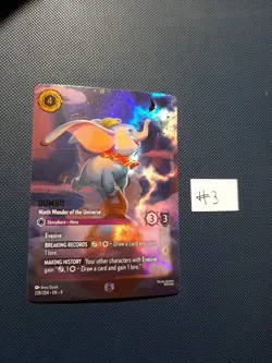 Dumbo Ninth Wonder of the Universe 228/204 Fabled Enchanted Disney Lorcana #3 - Image 2