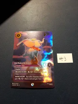 Dumbo Ninth Wonder of the Universe 228/204 Fabled Enchanted Disney Lorcana #3 - Image 4