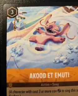 Akood Et Emuti 29/204 Rare Winterspell Disney Lorcana TCG - Image 2