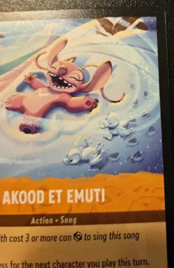 Akood Et Emuti 29/204 Rare Winterspell Disney Lorcana TCG - Image 3
