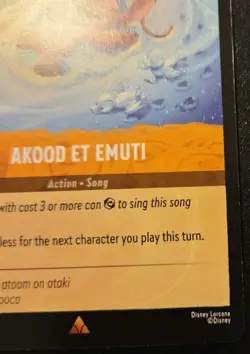 Akood Et Emuti 29/204 Rare Winterspell Disney Lorcana TCG - Image 5