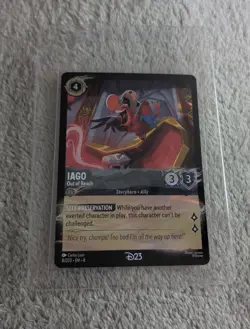 Disney Lorcana: Iago - Out of Reach (D23 Foil Promo 8/D23) - Image 1