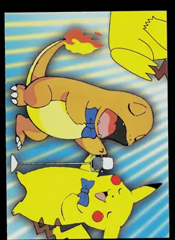 Pokemon Card - Pikachu Topps Series 3 Puzzle Card P06 of 6 - Image 1