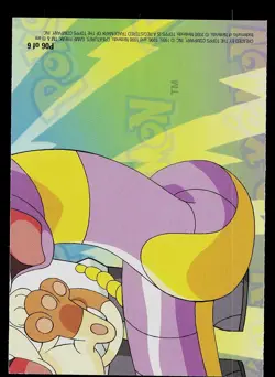 Pokemon Card - Pikachu Topps Series 3 Puzzle Card P06 of 6 - Image 2