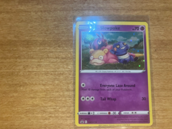 Slowpoke Holo SWSH126 Cosmos SWIRL Black Star Promo Pokemon Card 2021 Mint/NM - Image 1