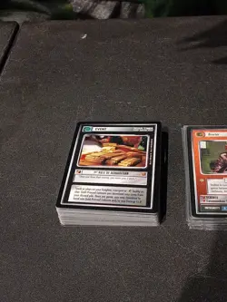 STAR TREK CCG RULES OF ACQUISITION COMMON/UNCOMMON 79/80 Card Set + 13 Rare NM - Image 2