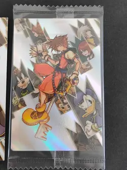 Kingdom Hearts Wafer Card Chain of memories Sealed Japanese 07 art museum eb232 - Image 2