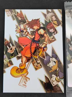 Kingdom Hearts Wafer Card Chain of memories Sealed Japanese 07 art museum eb232 - Image 3